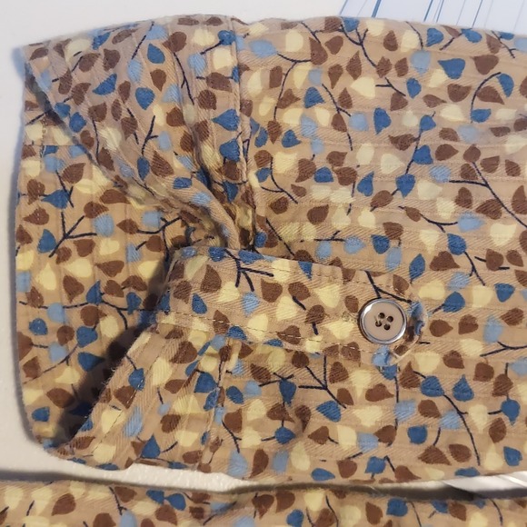 Christopher & Banks Women 3/4 Roll Tab Sleeve Button-Up Shirt Size Medium - Picture 9 of 10